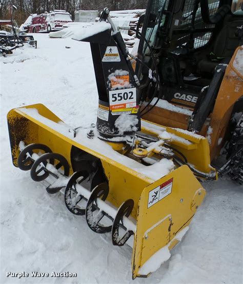 skid steer snow blower for sale mn|used 60 inch snow blower.